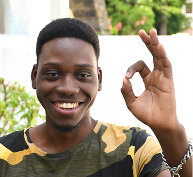 Person earning rewards